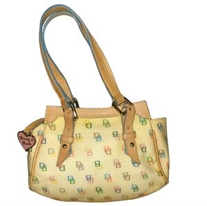 Dooney & Bourke y2k White Monogram Handbag